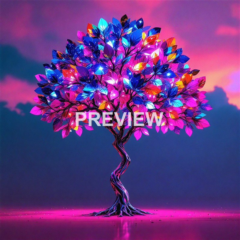 23322 - a-tree-with-glass-leaves-that-reflect-colors-at-sunri_250405213918_Filename Text 2_01954_Filename Text 3_result